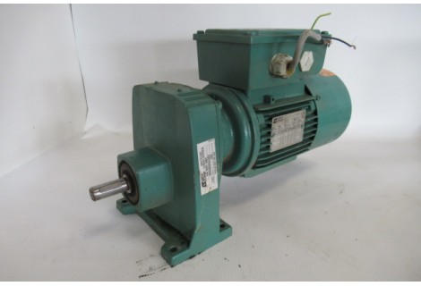 394 RPM 0,25 KW Asmaat 16 mm, brake. Used. 